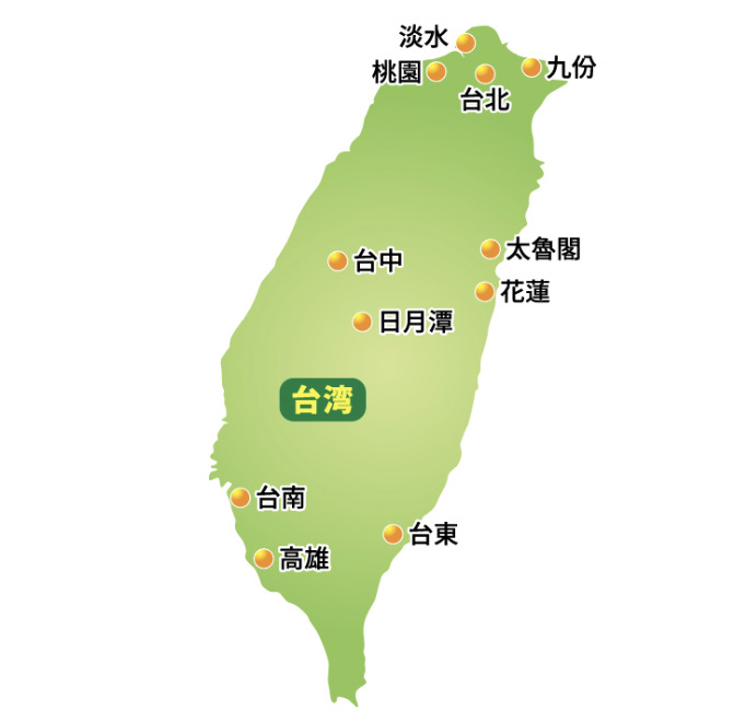台湾 地図