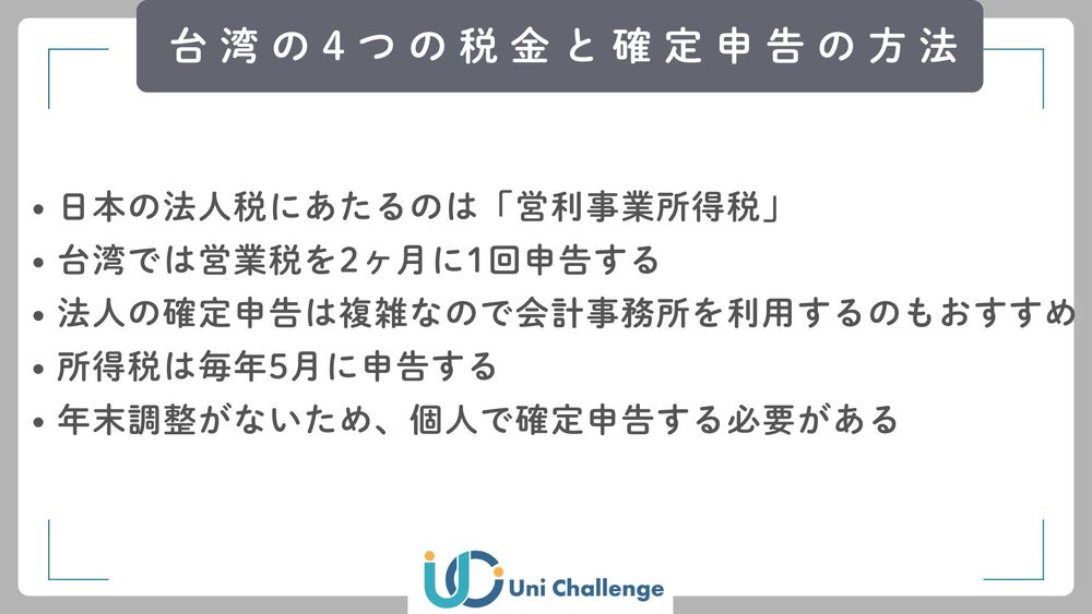 台湾 税金