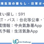 台湾 生活ガイド